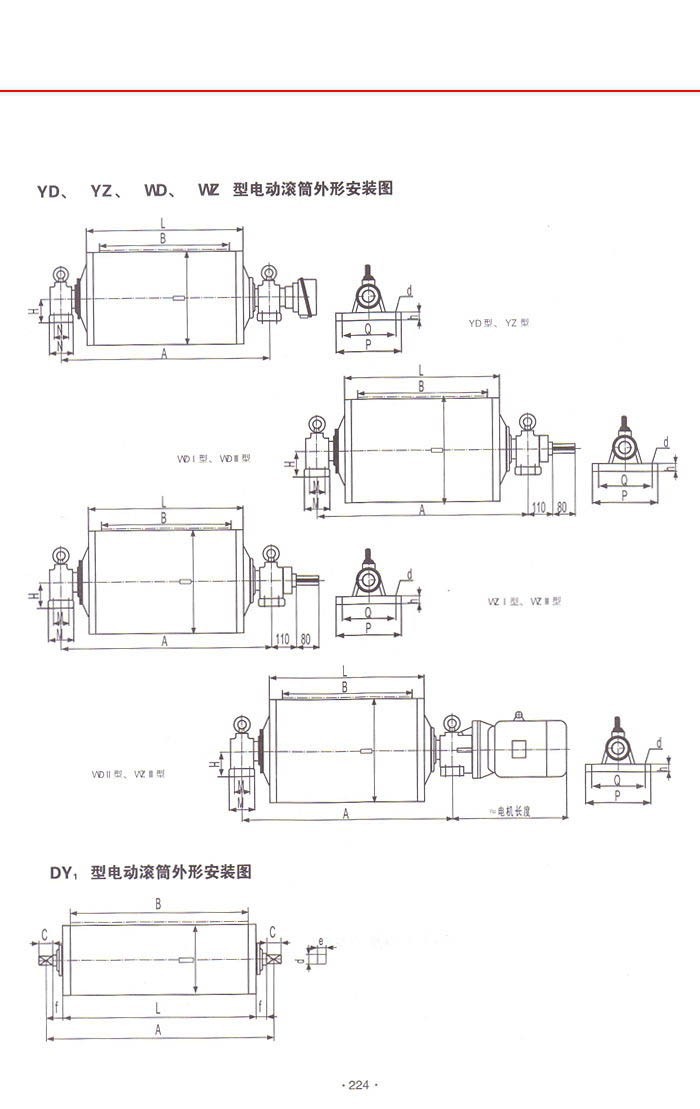 JZTN型大功率油浸式摆线电动滚筒