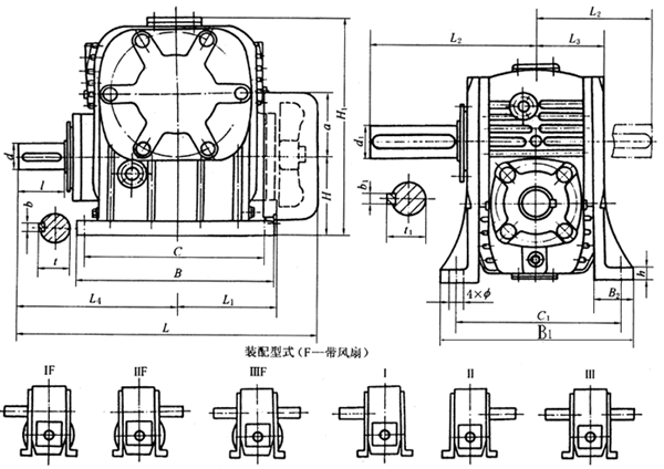 TPU平面包络环面蜗杆减速器