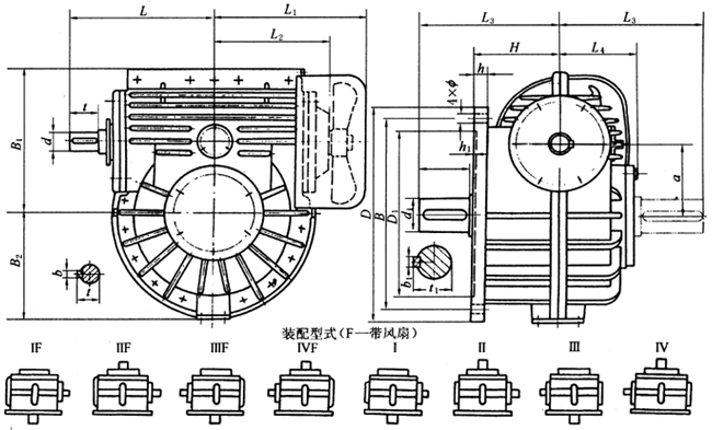 TPU平面包络环面蜗杆减速器